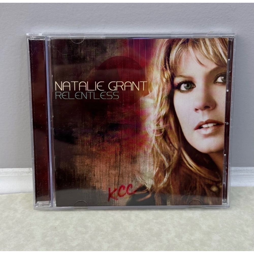 Natalie Grant Relentless CD 2008 Curb Records Contemporary Christian Music CCM